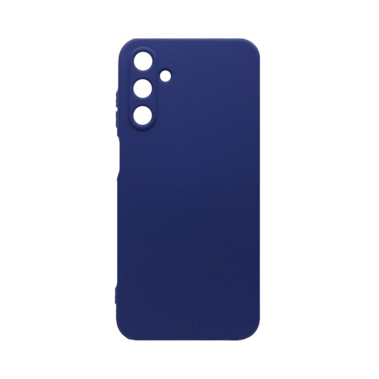 Silicone Case with Camera Shield for Samsung Galaxy A15 4G/A15 5G Dark Blue